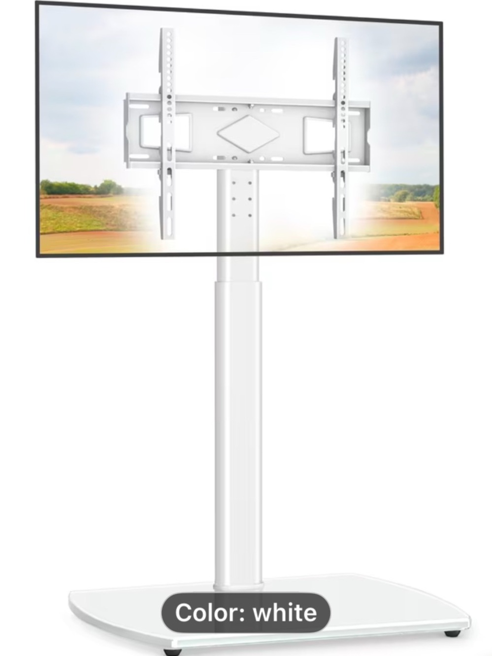 Brand New still in Box White TV Stand Mount I do not take returns